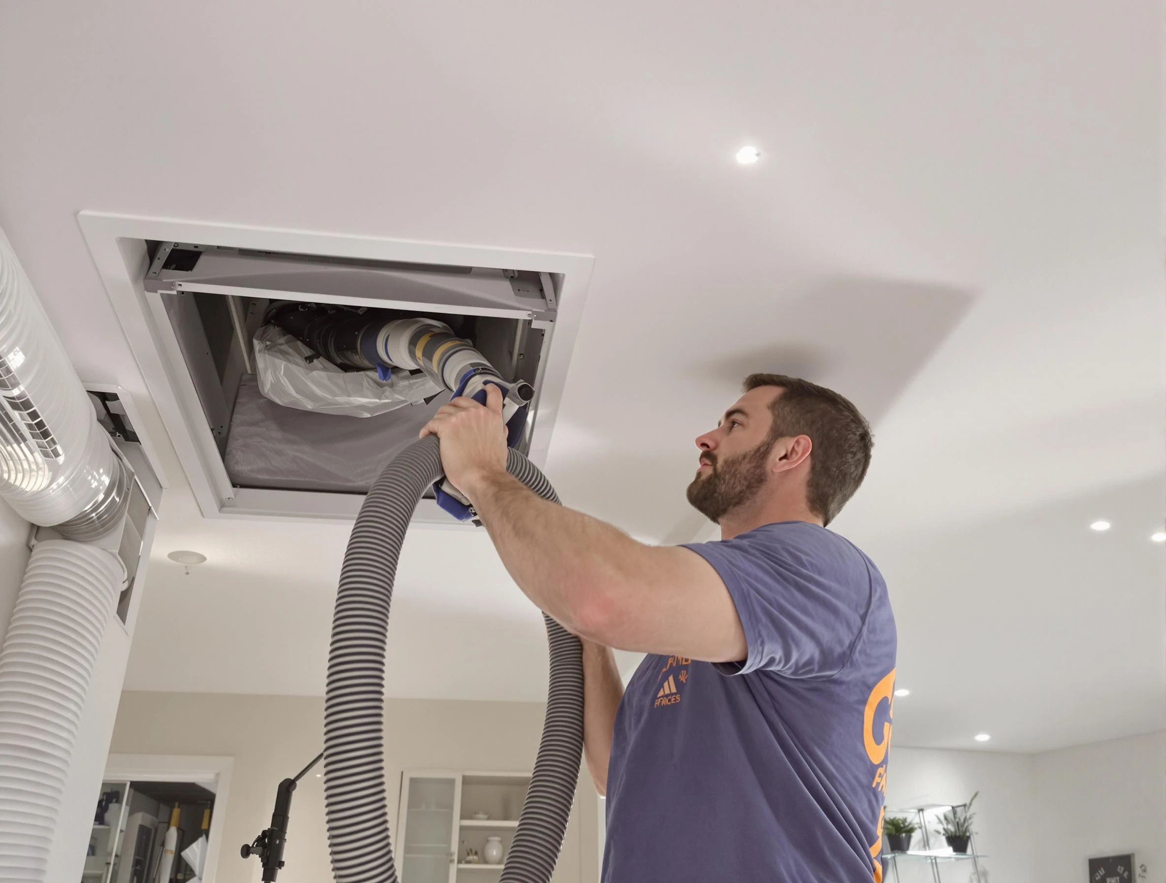 Precision indoor duct cleaning by Anaheim Air Duct Cleaning in Anaheim